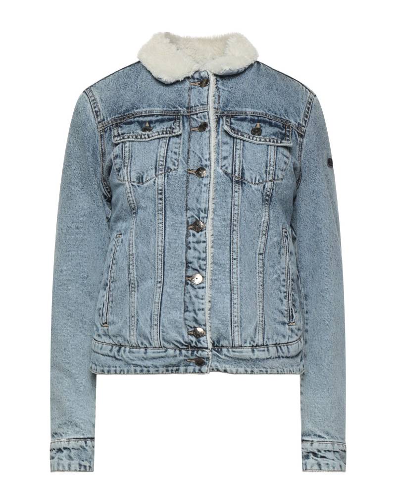 MR MASSIMO REBECCHI Jeansjacke/-mantel Damen Blau von MR MASSIMO REBECCHI