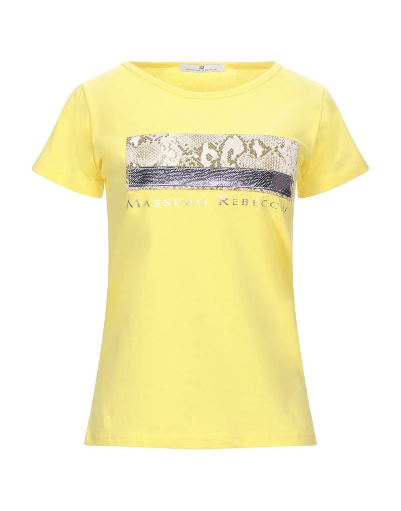 MR MASSIMO REBECCHI T-shirts Damen Gelb von MR MASSIMO REBECCHI