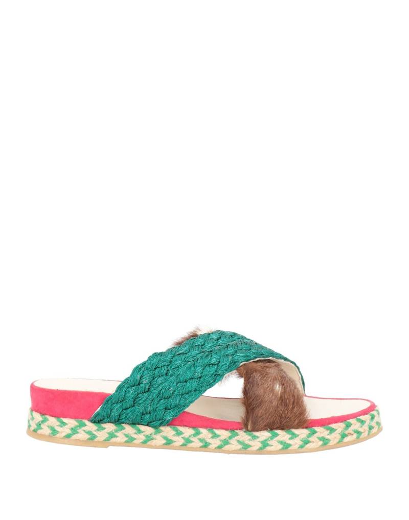 MR & MRS ITALY Espadrilles Damen Smaragdgrün von MR & MRS ITALY