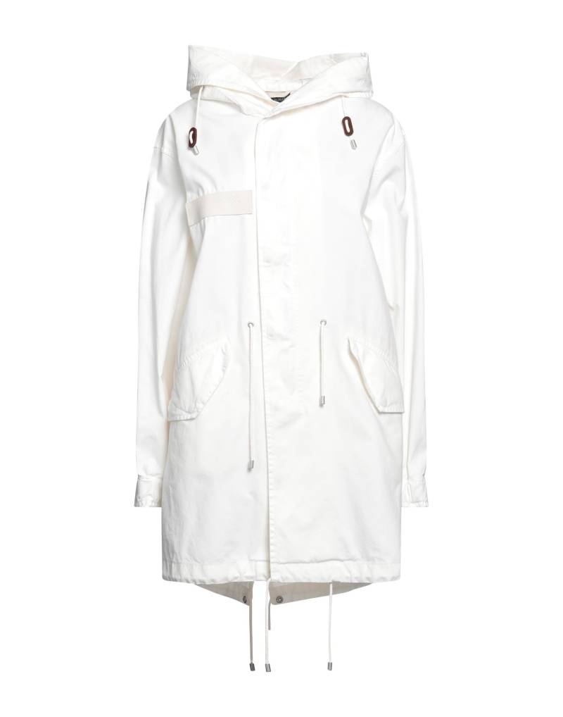 MR & MRS ITALY Jacke, Mantel & Trenchcoat Damen Off white von MR & MRS ITALY