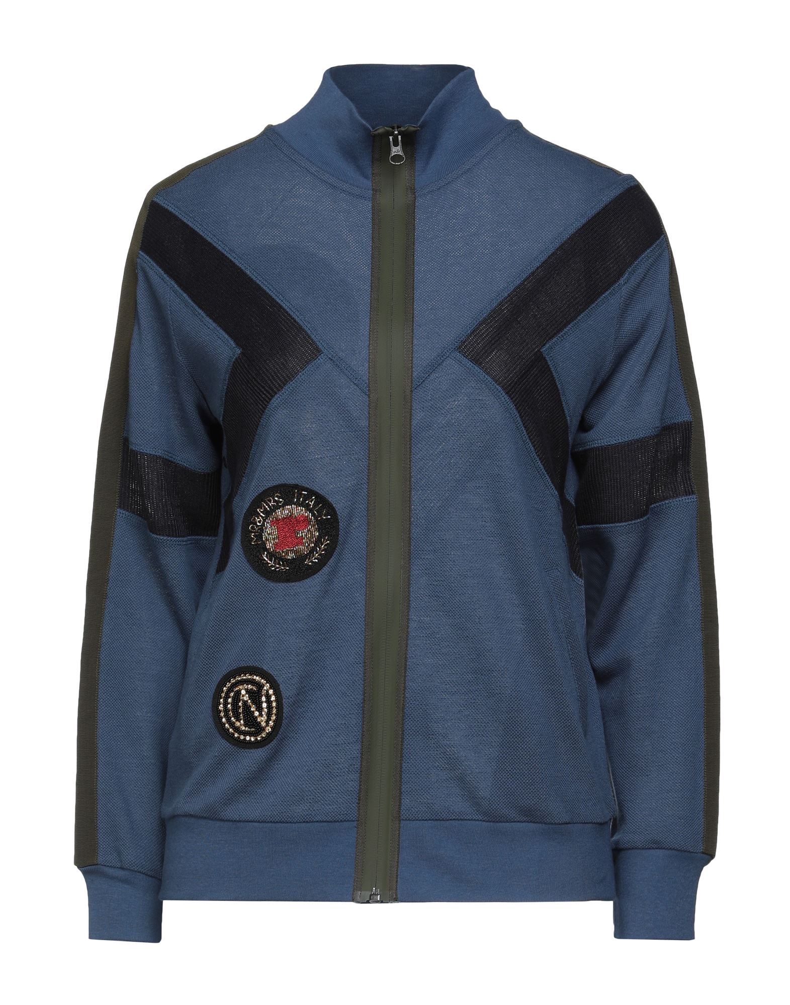 MR & MRS ITALY Sweatshirt Damen Blau von MR & MRS ITALY