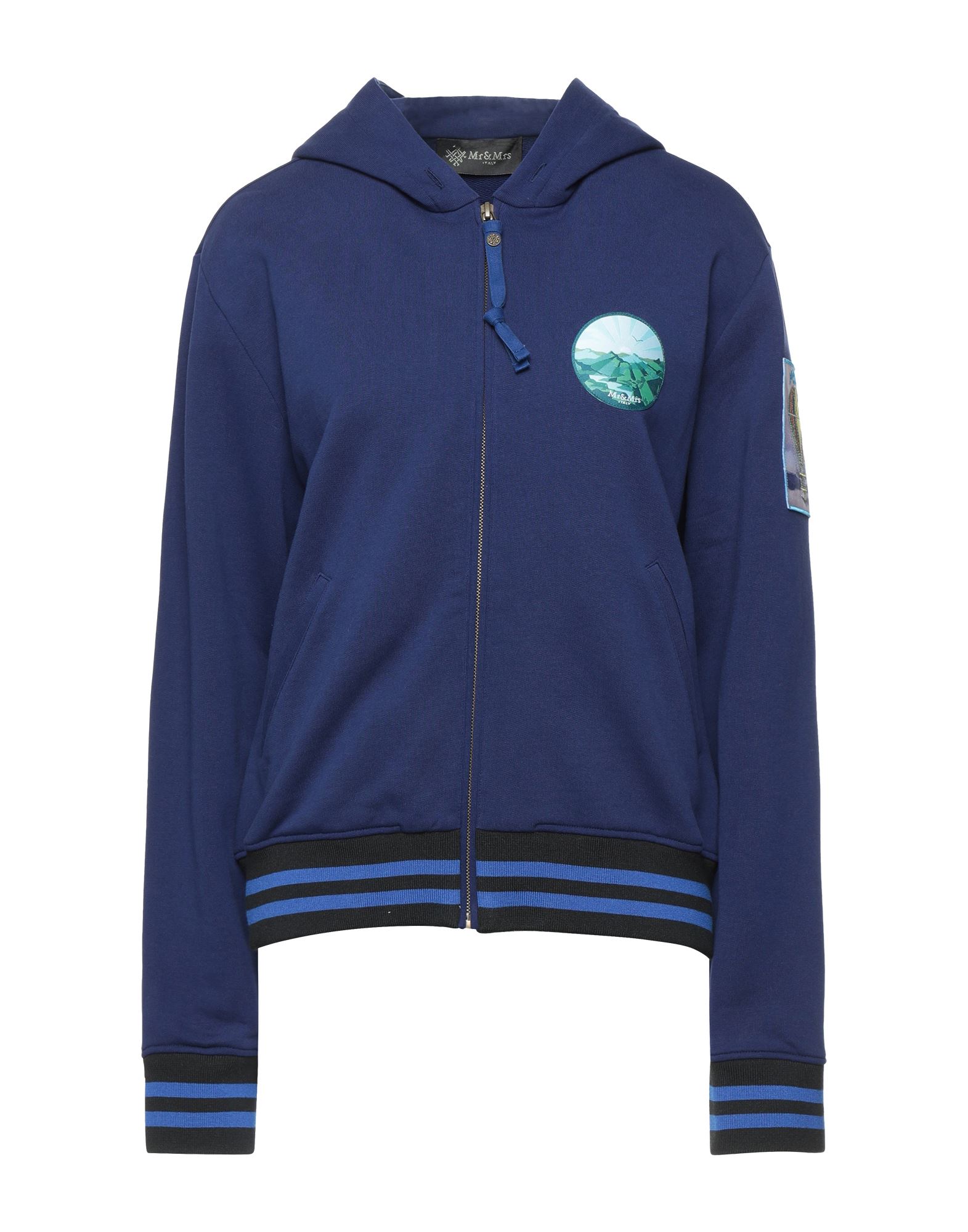 MR & MRS ITALY Sweatshirt Damen Blau von MR & MRS ITALY
