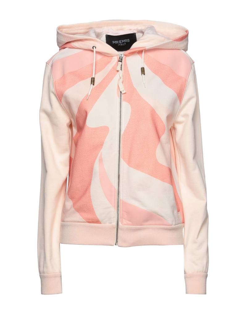 MR & MRS ITALY Sweatshirt Damen Hellrosa von MR & MRS ITALY