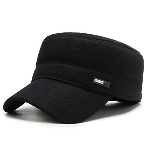 MRACSIY Herren Baseball Cap Wintermütze 57-61cm (Schwarz 11) von MRACSIY