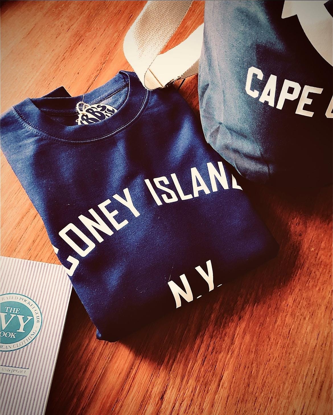Coney Island David Hockney Inspiriertes Sweatshirt Aus Biobaumwolle von MRBSSOULFULTEES