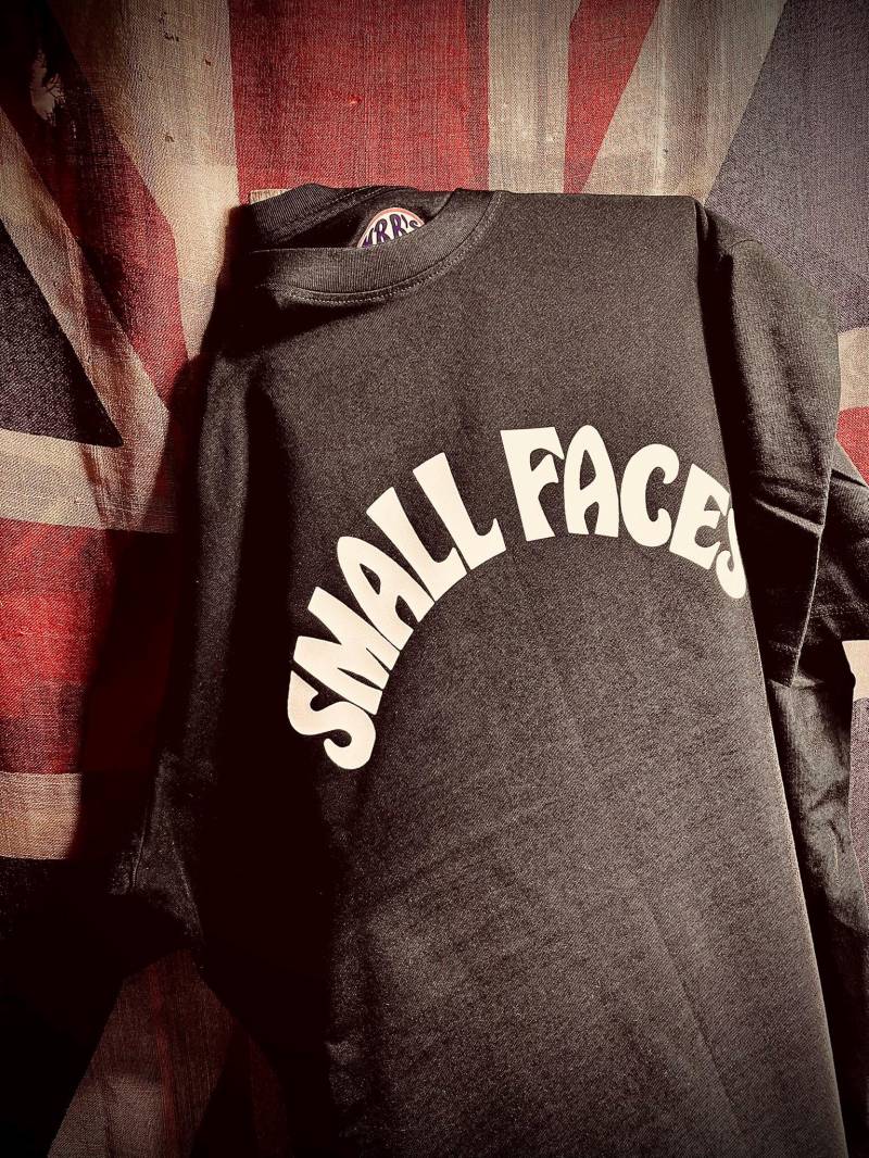 Small Faces Logo T-Shirt Aus Bio-Baumwolle Small Faces Logo T-Shirt Aus Bio-Baumwolle von MRBSSOULFULTEES
