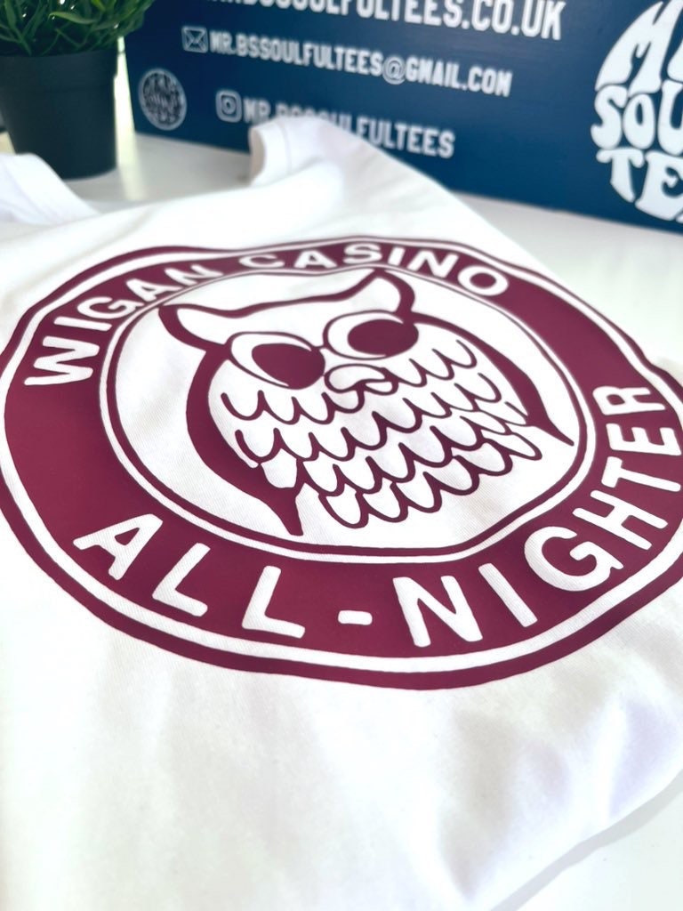 Wigan All-Nighter Classic Logo-Nordseele Wigan All-Nighter Classic Logo-Nordseele von MRBSSOULFULTEES