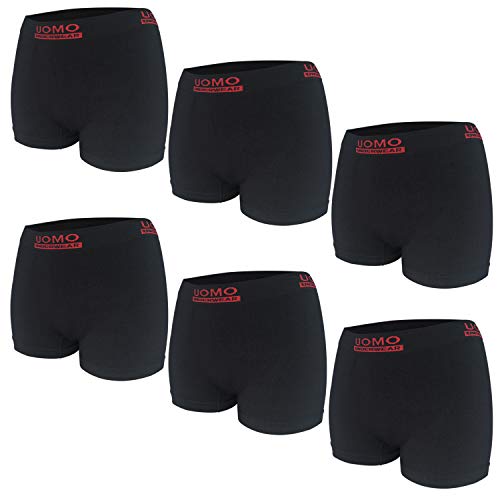 MRCC 6/8/12er Pack Jungen Boxer Shorts Briefs Boxershorts Unterwäsche Unterhosen Retro Pants Schlüpfer 10018 Mehrfarbig (DE/NL/SE/PL, Alter, 10 Jahre, 12 Jahre, Regular, 6er Pack Modell 3) von MRCC