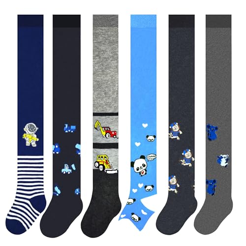 MRCC 6er Pack Jungen Kinder Strickstrumpfhose Baby Strumpfhose feingestrickt baumwolle 12999 (DE/NL/SE/PL, Numerisch, 98, 104, Regular, 6er Pack Modell 10) von MRCC
