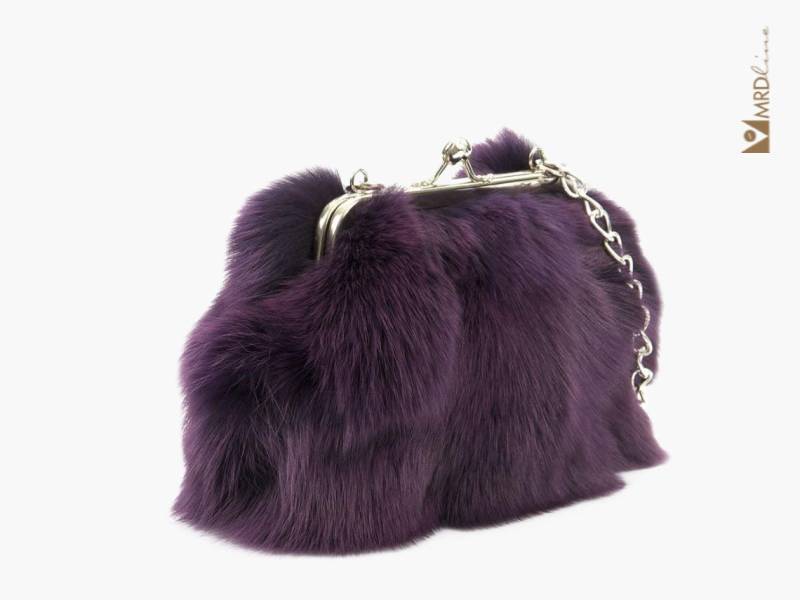 Handgemachte Kleine Lila Fuchs Frauen Handtasche von MRDline