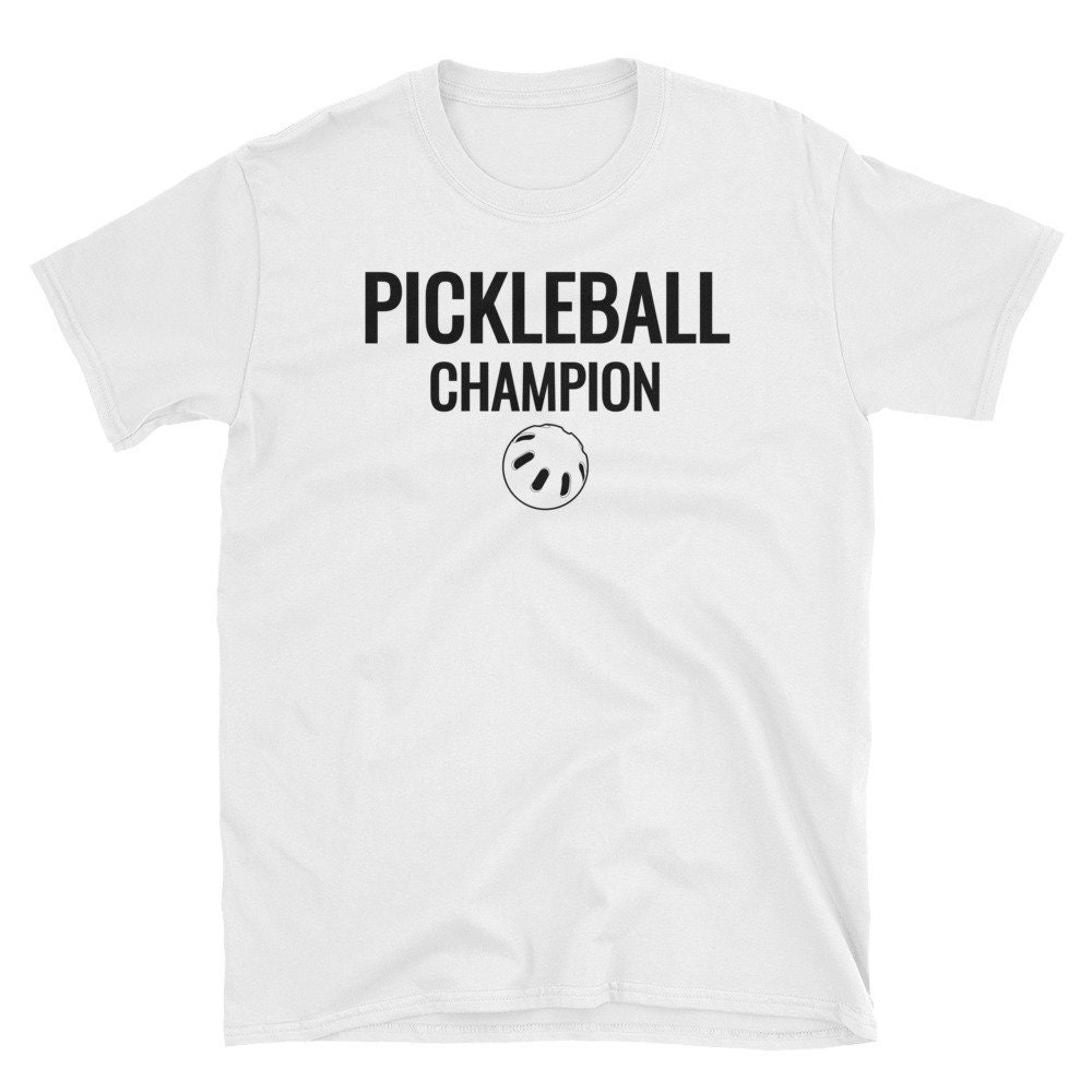 Pickleball Champion Shirt Pickleball T-Shirt T-Shirt Spieler Kurzarm Unisex von MRKPrints