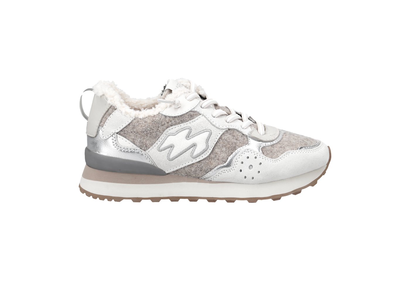 MRP MRP MRP 47, Warmfutter, Schnürschuhe, Weiß, Damen Schnürschuh von MRP