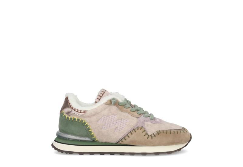 MRP MRP MRP06UPHS V.8, Warmfutter, Schnürschuhe, Braun kombiniert, Damen Schnürschuh von MRP