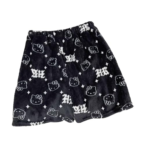 Hello Kitty Short Bottoms Women's Sleep Shorts, Women's Pajama Shorts, Flannel Leisure Shorts, and Pyjama Bottoms for Women, Anime Comfortable Shorts,Soft Kawaii Shorts,Summer Short Pyjama Bottoms von MRRTIME