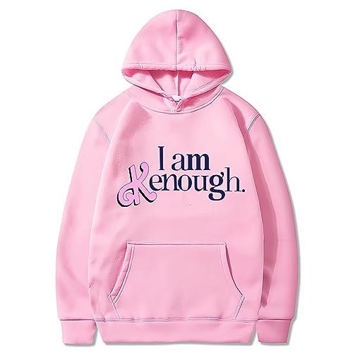 MRRTIME I am Kenough Hoodie Gift for Men and Women I am K Enough Hooded Sweatshirt Long Sleeve Pullover Sweatshirts Gift K Pull Over Gift for Men and Women Hoodie Pullover von MRRTIME