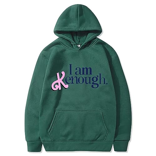 MRRTIME I am Kenough Hoodie Gift for Men and Women I am K Enough Hooded Sweatshirt Long Sleeve Pullover Sweatshirts Gift K Pull Over Gift for Men and Women Hoodie Pullover von MRRTIME