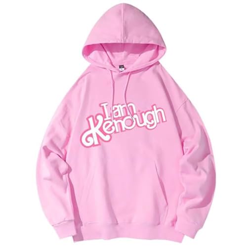 MRRTIME I am Kenough Hoodie Gift for Men and Women I am K Enough Hooded Sweatshirt Long Sleeve Pullover Sweatshirts Gift K Pull Over Gift for Men and Women Hoodie Pullover von MRRTIME