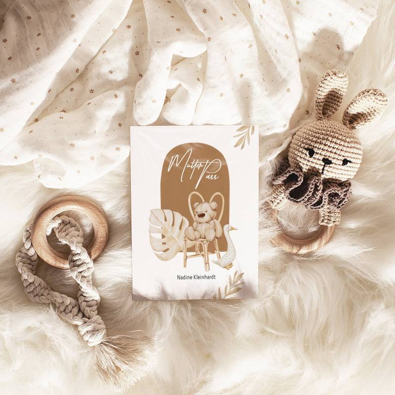 Mutterpasshülle "Boho Bär" Mutterpass Hülle von MRSLOVELYde