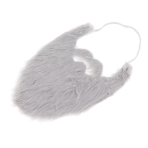 Gefälschte Bartkostüm Graue Whisker Männliche Gesichtsbehandlung Falsche Halloween -Partyzubehör von MRSTORY