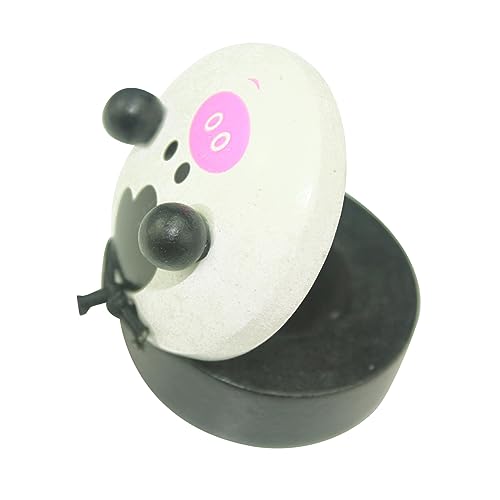 Hölzerne Kastagnetten für Kinder Tierisches Design Bit Farben Musik Instrumente Pädagogisches Spielzeug für Baby Frühes Lernen (E) von MRSTORY