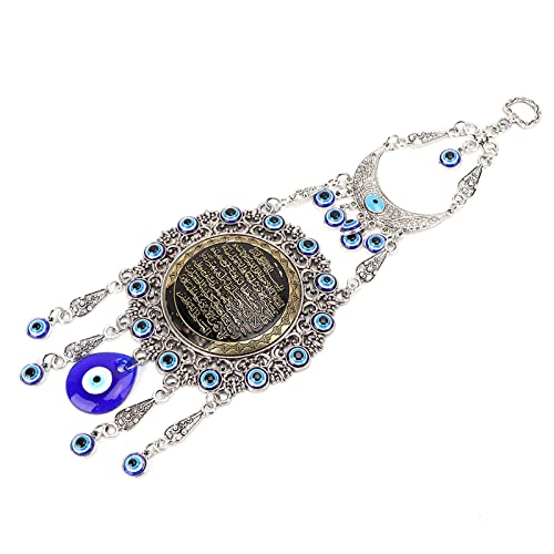 MRSTORY Islamisch Blau Böse Augenwand Hanging Anhänger Amulett Segen Heimatautos Dekoration Zum Schutz vor Bösen Geistern von MRSTORY