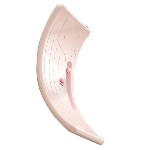 MRSTORY Kids Rocker Board Plastikladung mit 50 Kg Wackelbrettübung Innenräume (Rosa) von MRSTORY