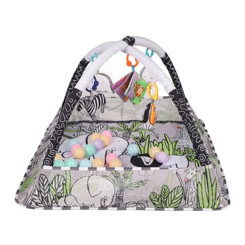 MRSTORY Tragbare Gemütliche Baby -Fitness -Spiele Matte Safe Aktivitätsmatte für Babys nach Hause von MRSTORY