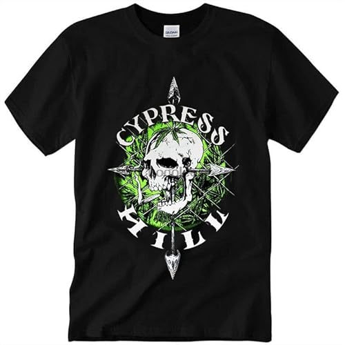 Cypress Hill Promo T-Shirt - Hip-Hop Funny Black Vintage Gift Men Women von MRUDM