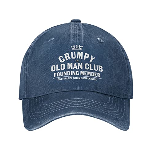 Grumpys Old Man Hat for Men Baseball Cap Graphic Hats von MRUDM
