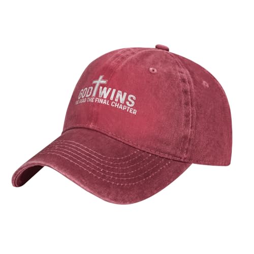 MRUDM God Wins I've Read The Final Chapter Hat for Men Baseball Hats Cool Cap von MRUDM