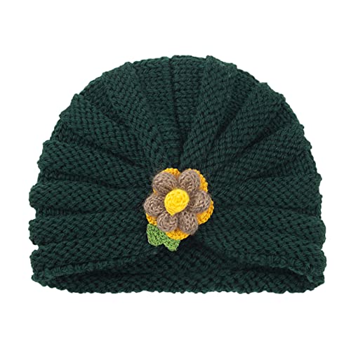 Haarnadel Kinder Wollstirnband Zylinder for warmen Herbst und Winter Haarband Solid Strawberry Stirnband Hut Solid Flower Stirnband Bxb801 (Color : Army Green, Size : Taille unique) von MRXFN