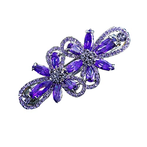 Haarnadel Krokodilklemme, Kopfschmuck, Haarklemme, Haarnadeln, Haarnadel-Spitzenclip, Hinterkopf, Halbclip, Strass-Haarnadel, weiblicher koreanischer Clip, Kopfbedeckung, Federclip, Haarschmuck von MRXFN