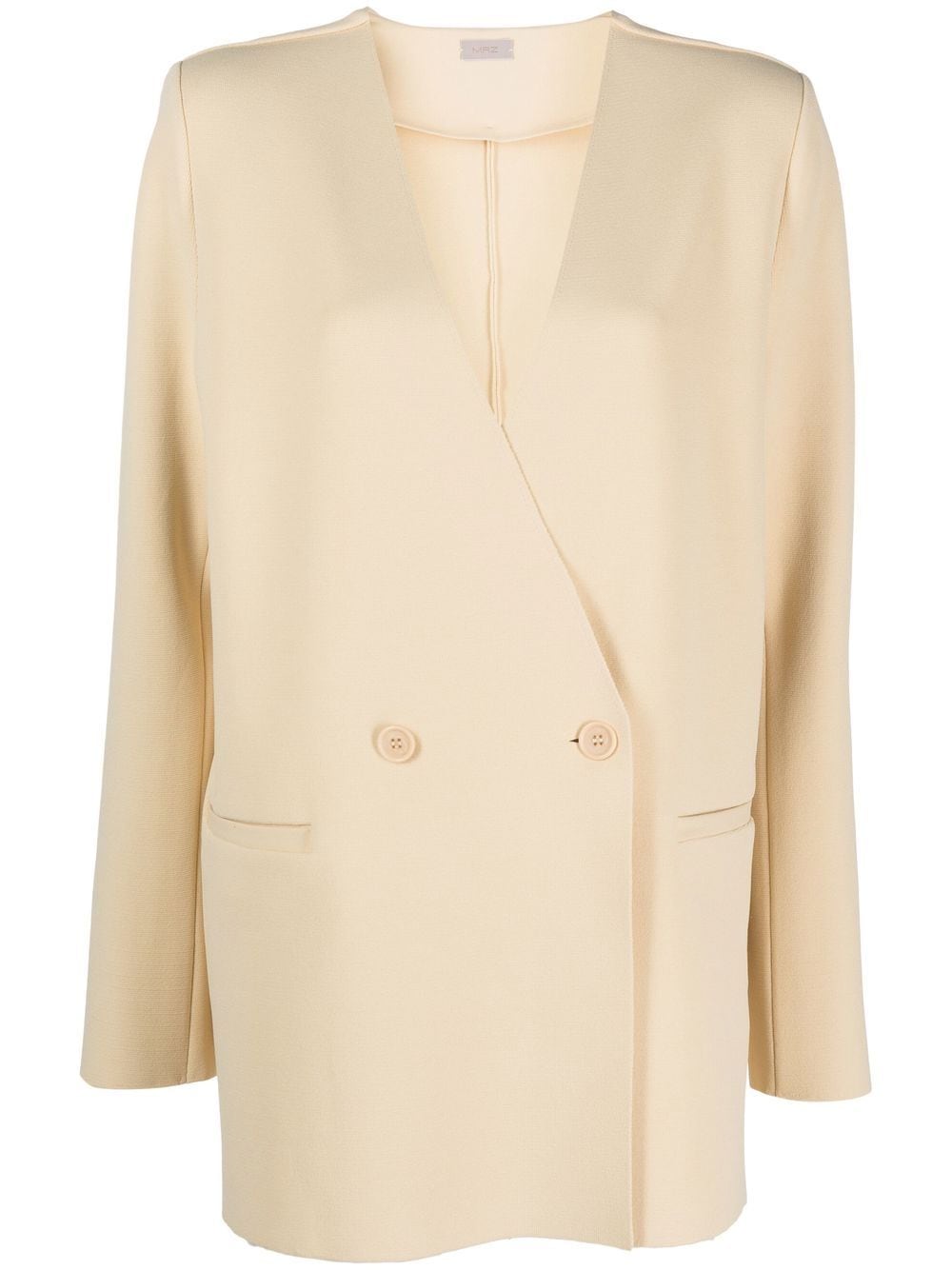 MRZ Doppelreihiger Blazer - Nude von MRZ