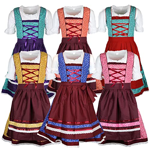 MS-Trachten Kinder Dirndl Lucy Grün 104 von MS-Trachten