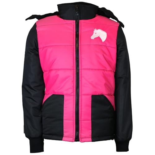 MS-Trachten Kinder Winter Reitjacke Mia pink warm gefüttert … (146/152) von MS-Trachten