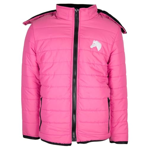 MS-Trachten Kinder Winter Reitjacke Steppjacke Winterjacke Moni Pink (158-164) von MS-Trachten