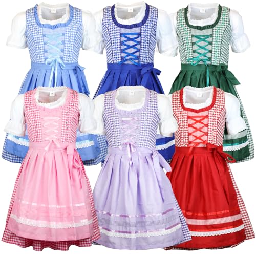 MS-Trachten Kinderdirndl Clara (164, Lila) von MS-Trachten