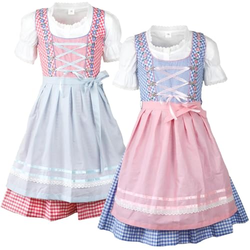 MS-Trachten Kinderdirndl Sonja (104, Pink) von MS-Trachten