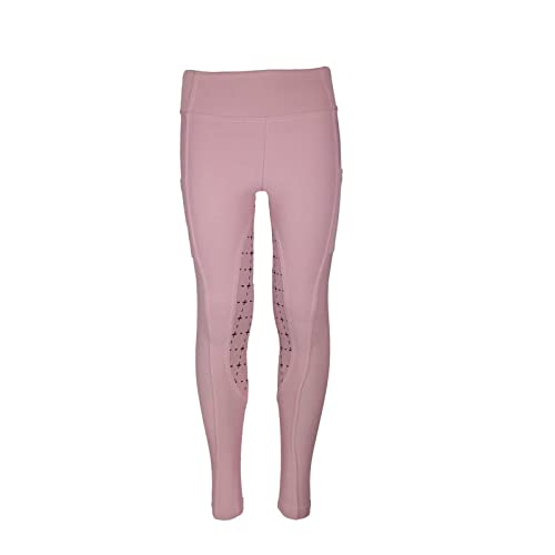 MS-Trachten Reitleggings Damen Damenreitleggings Reithose Rosina Silikonbesatz … (34/36, Altrosa) von MS-Trachten