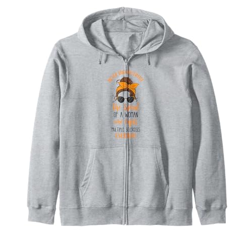 The Spirit of A Woman MS Warrior Multiple Sklerose Warrior Kapuzenjacke The Spirit of A Woman MS Warrior Multiple Sklerose Warrior Kapuzenjacke von MS Warrior Multiple Sclerosis Awareness