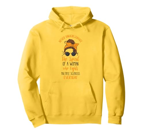 The Spirit of A Woman MS Warrior Multiple Sklerose Warrior Pullover Hoodie The Spirit of A Woman MS Warrior Multiple Sklerose Warrior Pullover Hoodie von MS Warrior Multiple Sclerosis Awareness