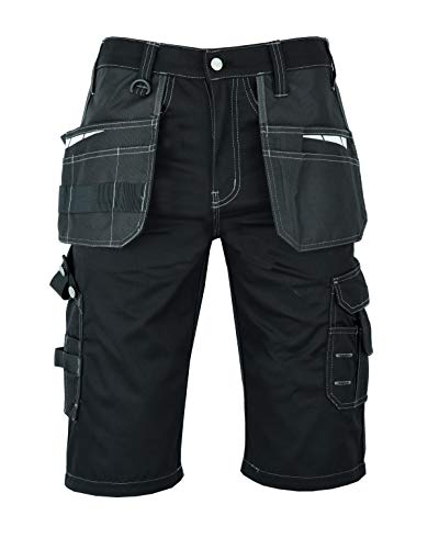 MS9 Herren Arbeitsshorts Arbeitshose Kurz Cargoshorts mit Holstertaschen Werkzeugtaschen Multifunktions Taschen MS9 Herren Arbeitsshorts Arbeitshose Kurz Cargoshorts mit Holstertaschen Werkzeugtaschen Multifunktions Taschen von MS9