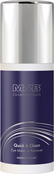 MSB Cosmeceuticals Quick & Clean Eye Make-up Remover 150 ml MSB Cosmeceuticals Quick & Clean Eye Make-up Remover 150 ml von MSB Cosmeceuticals