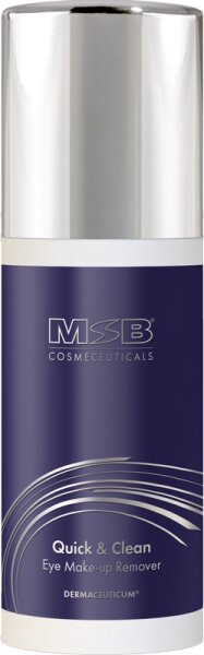 MSB Cosmeceuticals Quick & Clean Eye Make-up Remover 150 ml von MSB Cosmeceuticals