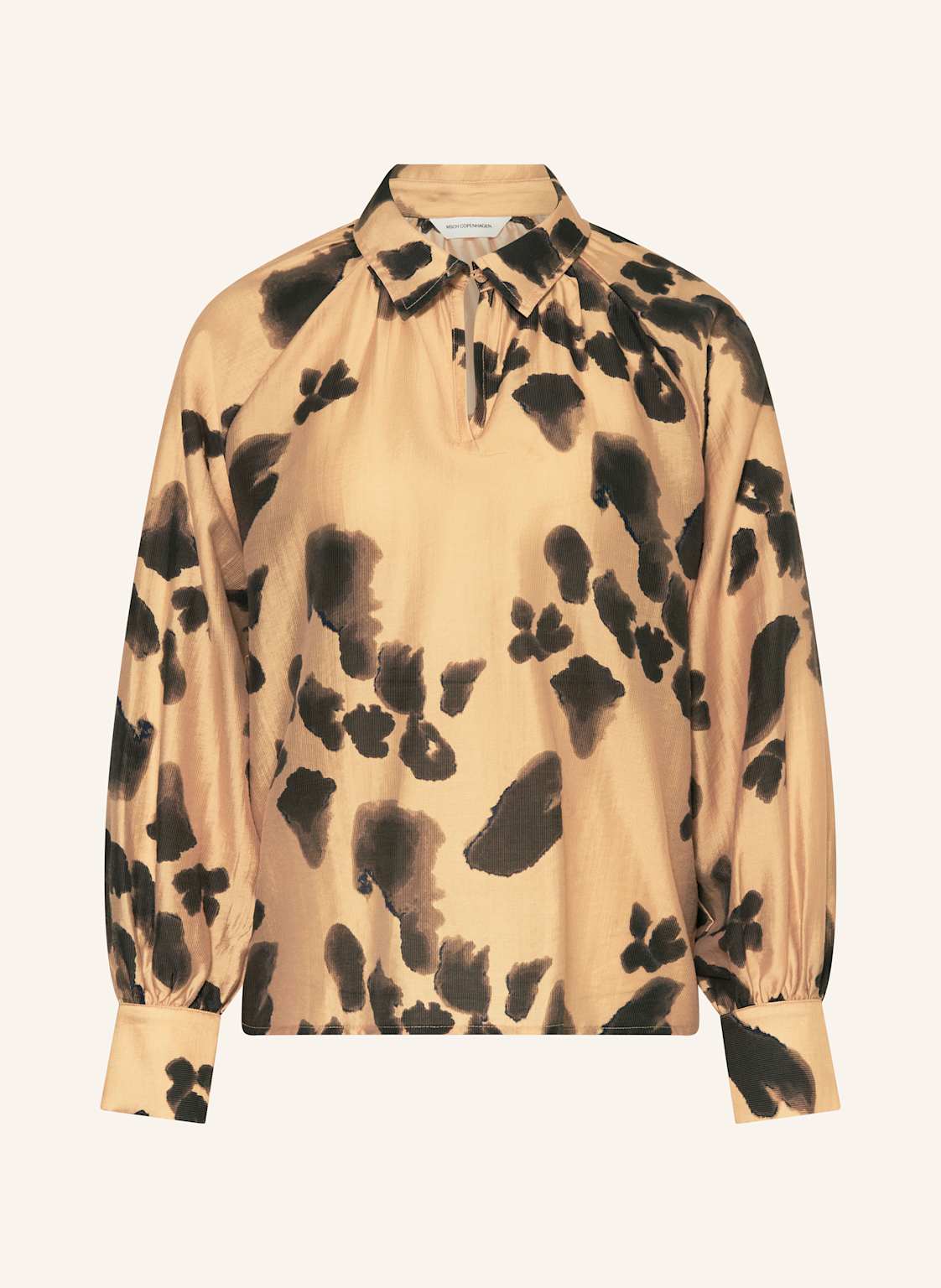 Msch Copenhagen Bluse Mschnilla Romina braun von MSCH COPENHAGEN