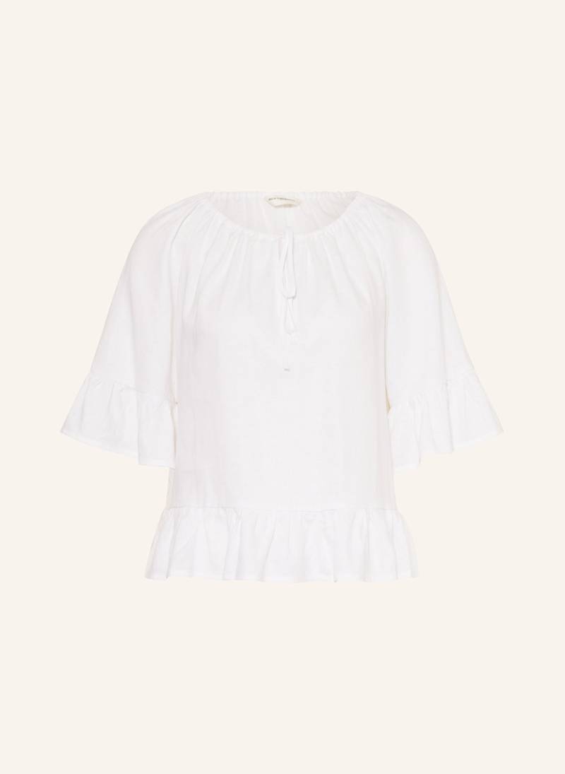 Msch Copenhagen Blusenshirt Mschryan Conella Mit Leinen weiss von MSCH COPENHAGEN