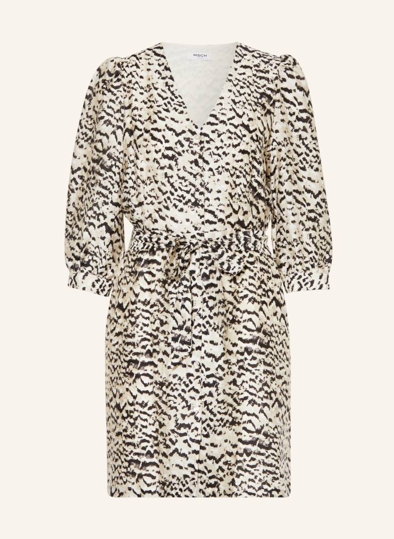 Msch Copenhagen Hemdblusenkleid Mschphilida Mit 3/4-Arm schwarz von MSCH COPENHAGEN