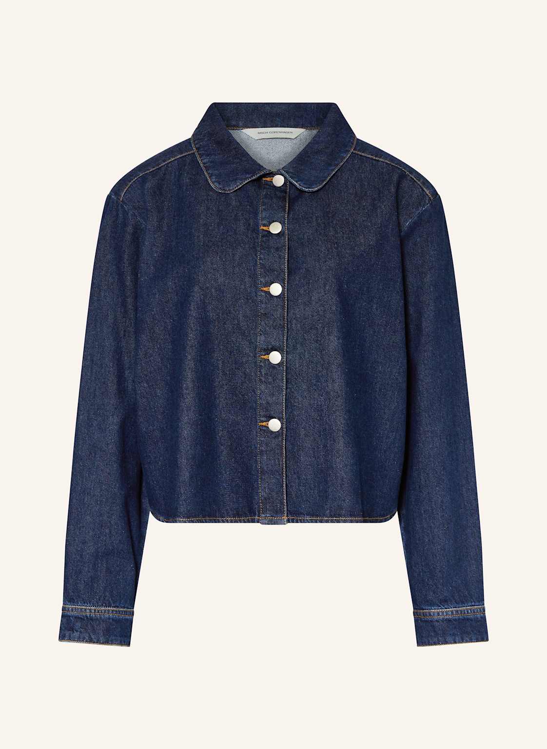 Msch Copenhagen Jeans-Overjacket Mschadna Alena blau von MSCH COPENHAGEN