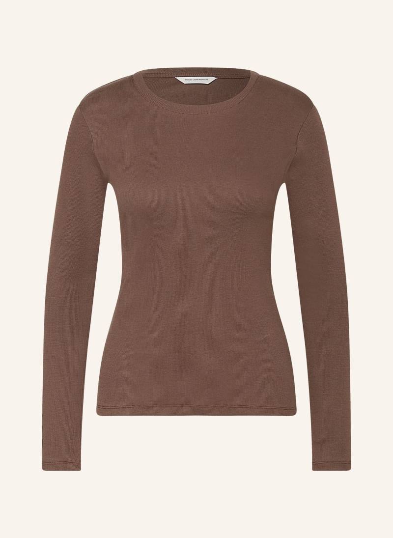 Msch Copenhagen Longsleeve Mschkickie Rasmia braun von MSCH COPENHAGEN