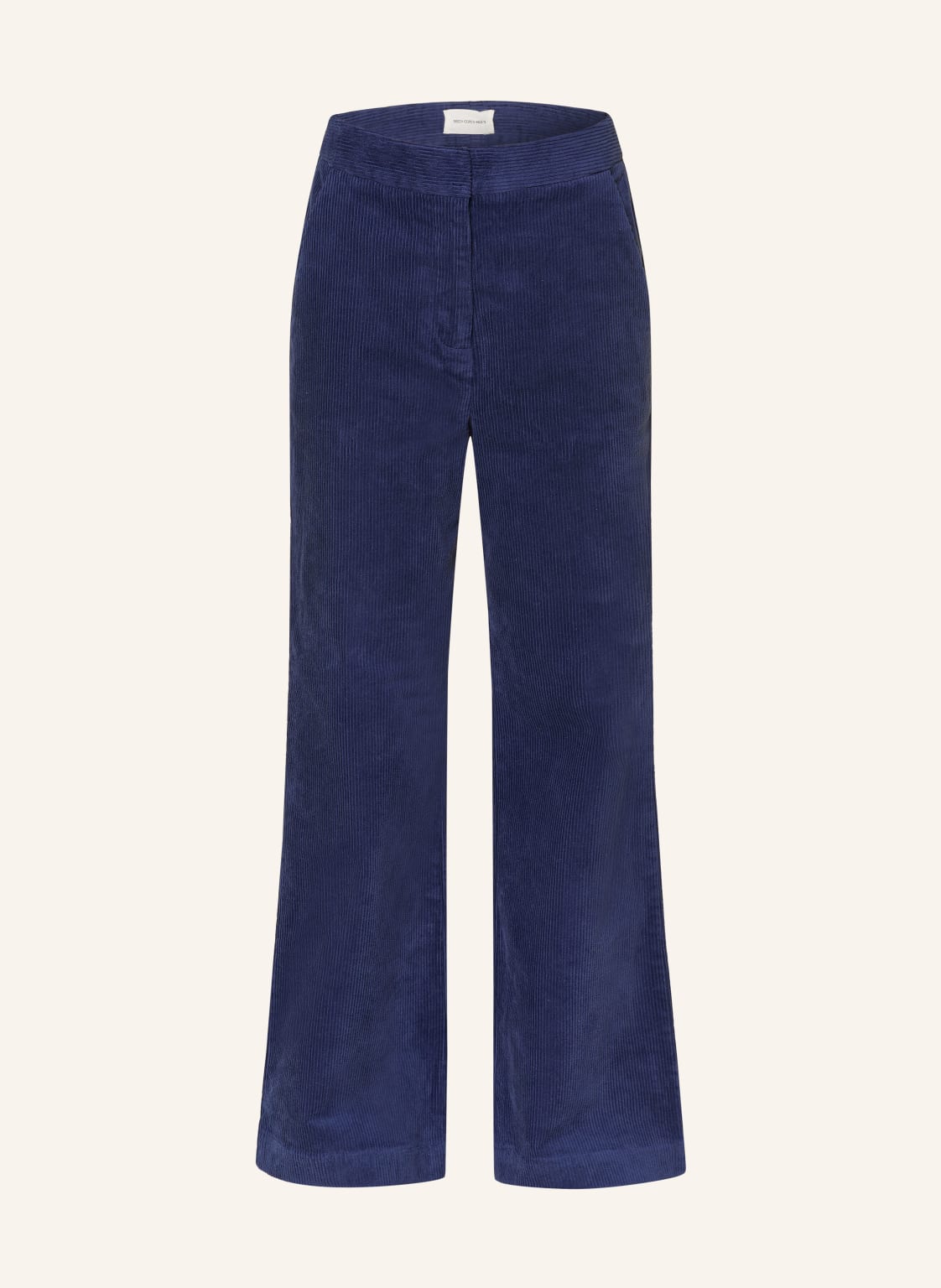 Msch Copenhagen Marlenehose Mschgeggo Aus Cord blau von MSCH COPENHAGEN